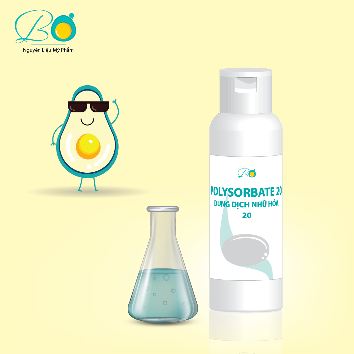 Polysorbate 20 (Dung Dịch Nhũ Hóa 20)