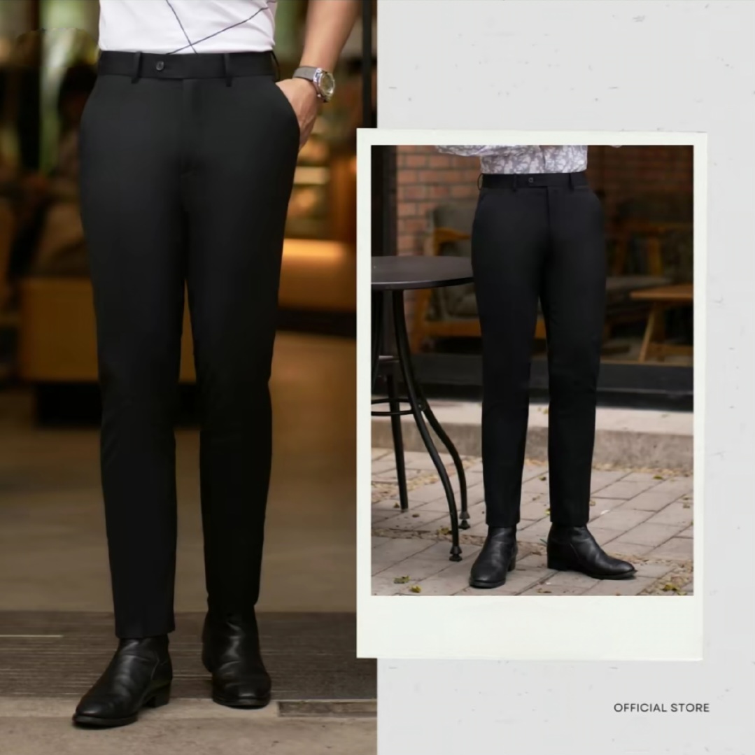 G4001 Quần Âu Nam Gemvin  Slim-fit, phom trẻ trung, lịch lãm