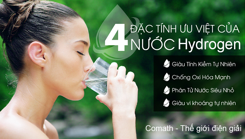 Nước Hydrogen – xu hướng làm đẹp mới lạ của chị em phụ nữ