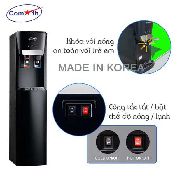 Đánh giá máy lọc nước nóng lạnh nhập khẩu Hàn Quốc Comath