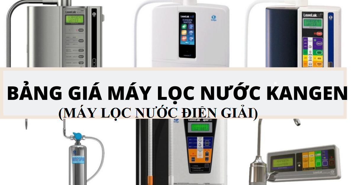 Báo giá máy lọc nước điện giải trong hệ thống Comath Việt Nam mới nhất Báo giá máy lọc nước điện giải trong hệ thống Comath Việt Nam mới nhất