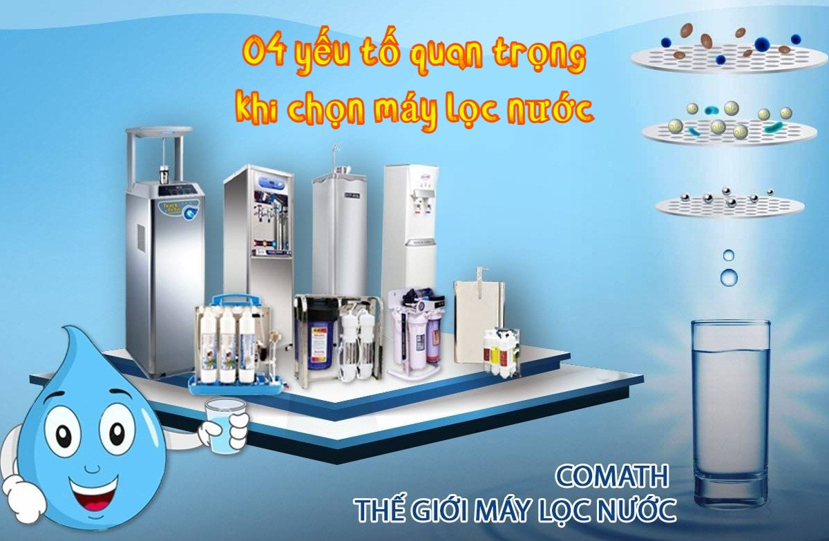 Chọn máy lọc nước tốt – Không thể thiếu 04 yếu tố quan trọng Chọn máy lọc nước tốt – Không thể thiếu 04 yếu tố quan trọng