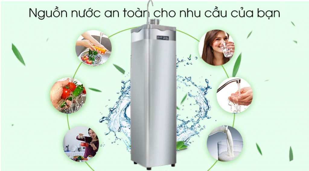 Nước lọc từ máy lọc nước – Nhiều công dụng hơn một loại nước uống