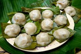 Bánh ít nhân dừa-Bánh ít trần nhân dừa