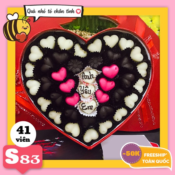 Socola valentine Kon Tum HOT và hoa tươi 14/2