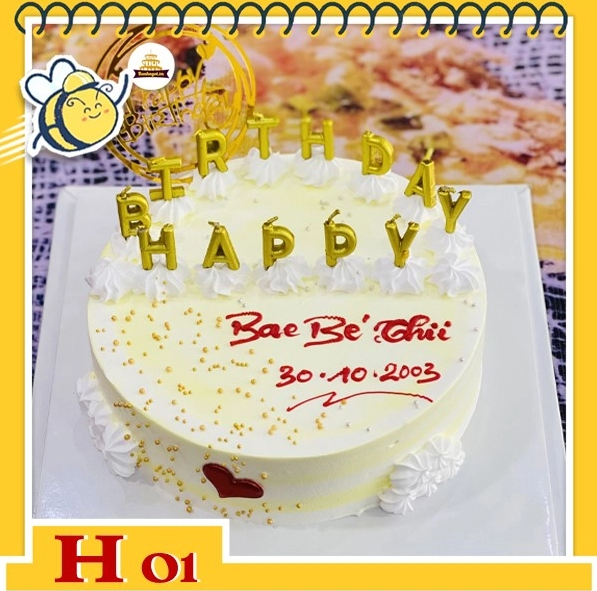 Bánh sinh nhật con gái yêu Happy birthday con gái Thùy Pương MS556  Bánh sinh  nhật bông lan trứng muối Tp HCM