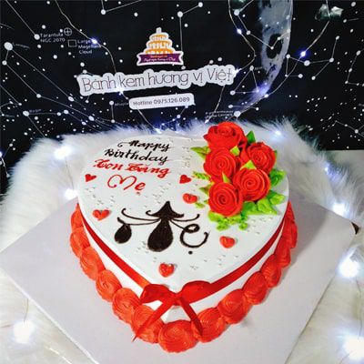 Mẫu bánh sinh nhật tặng mẹ ý nghĩa ở  thành phố Cẩm Phả