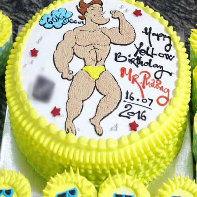 Chúc mừng ngày đàn ông trên  Bánh sinh nhật Thái Nguyên  Facebook