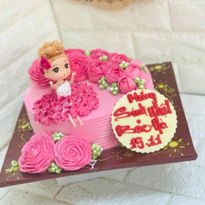 ĐÁNG YÊU] 20+ Chiếc bánh kem sinh nhật công chúa bé gái đẹp tuyệt vời