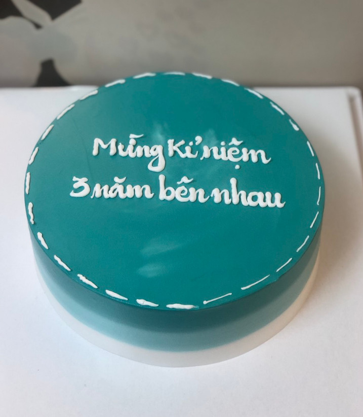 A64 - Bánh kem kỷ niệm 3 năm bên nhau Vũng Tàu