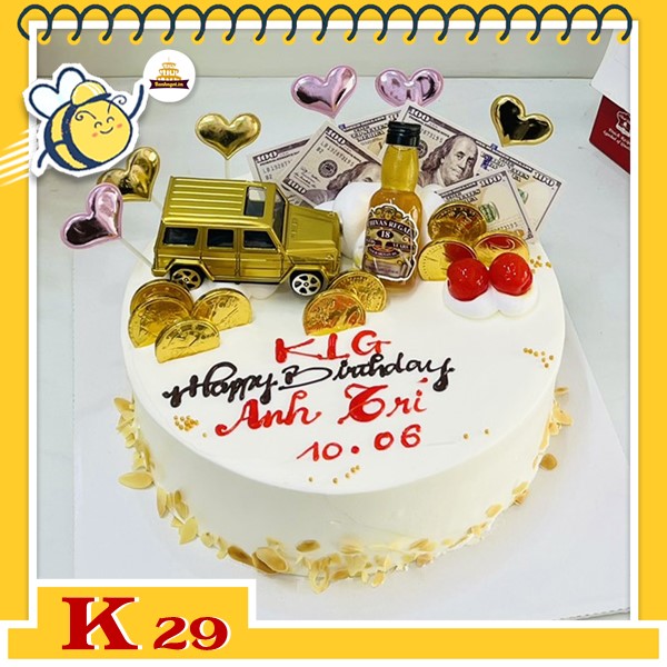 Bánh kem công ty tặng khách hàng K29