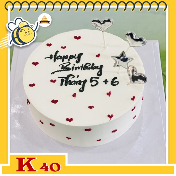 Bánh kem công ty tặng khách hàng K40