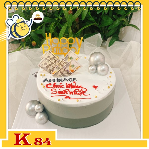 Bánh kem công ty tặng khách hàng K84