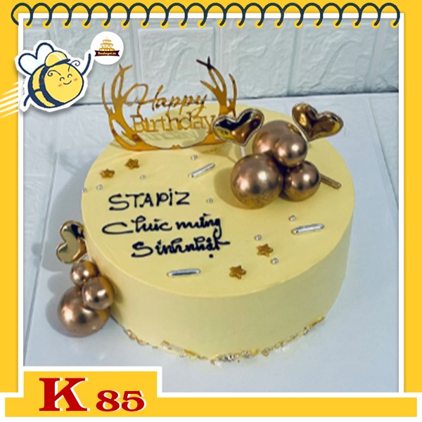 Bánh kem công ty tặng khách hàng K85