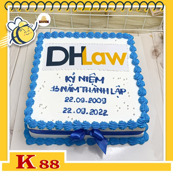 Bánh kem công ty tặng khách hàng K88