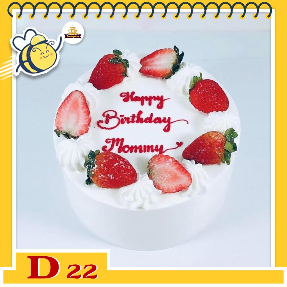 Bánh kem dâu D22