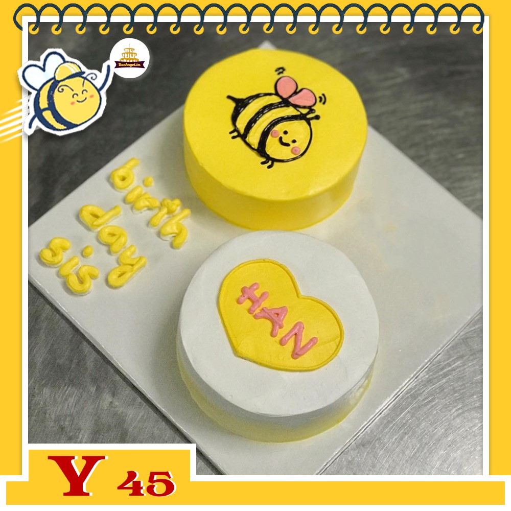 Bánh sinh nhật mẫu mới Y45