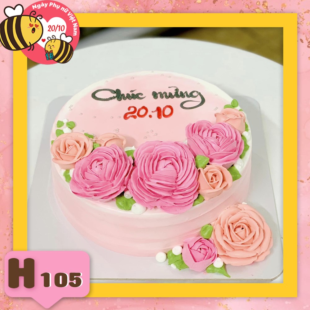 Bánh kem phụ nữ 20/10 H105