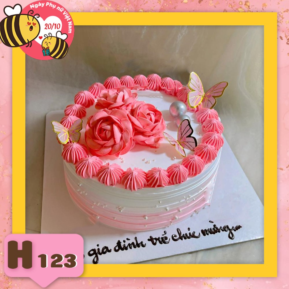 Bánh kem phụ nữ 20/10 H123
