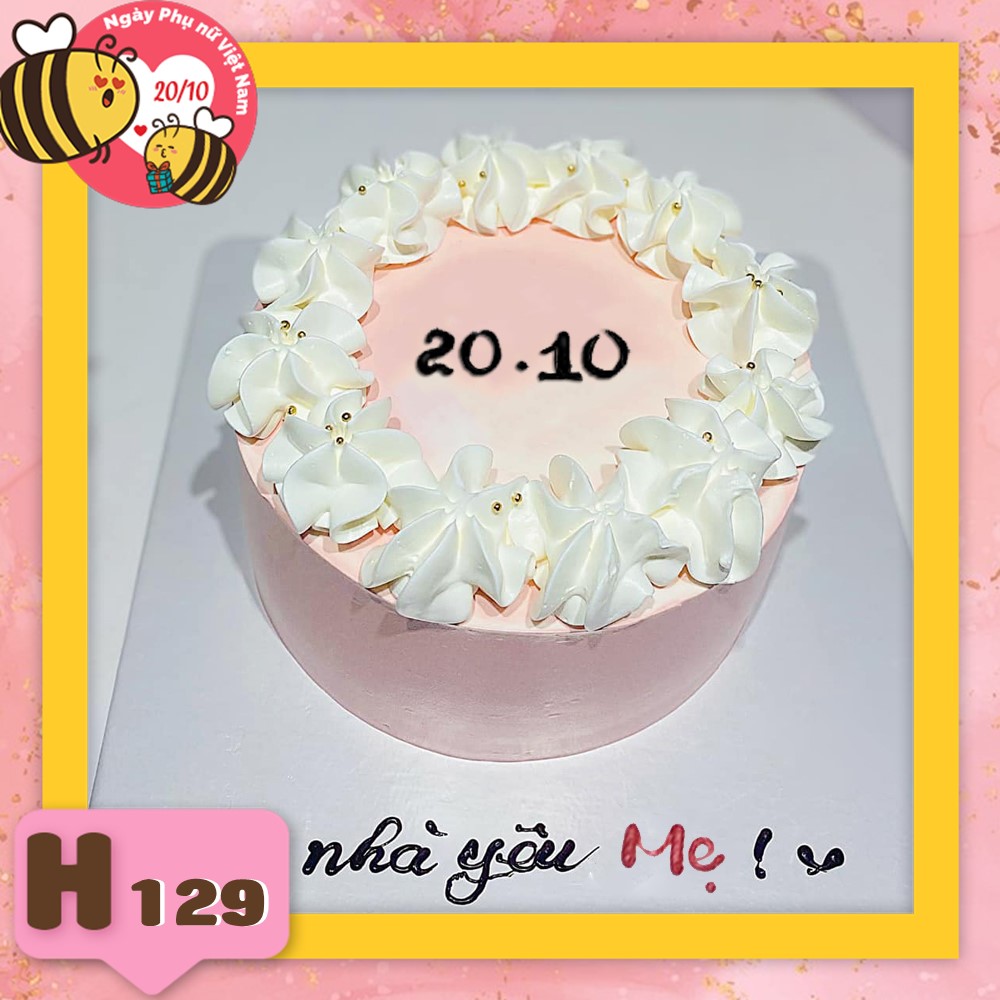 Bánh kem phụ nữ 20/10 H129