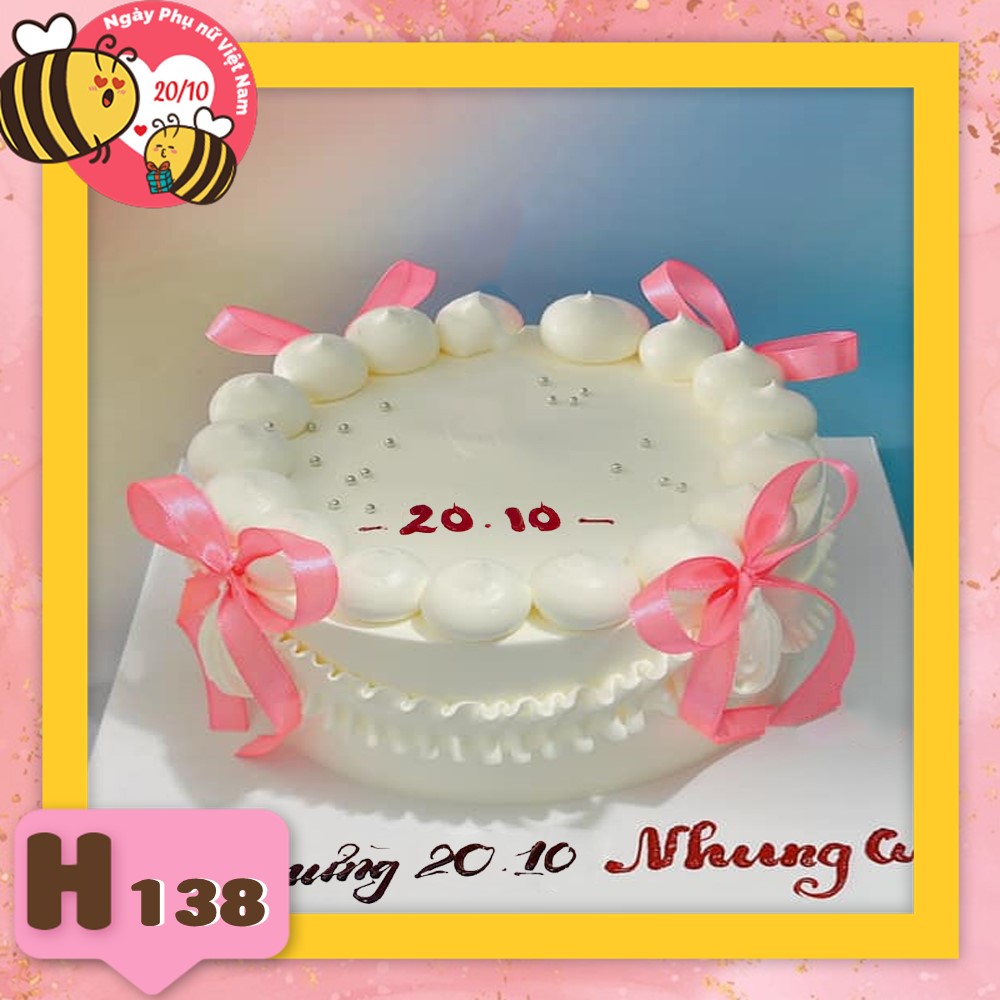 Bánh kem phụ nữ 20/10 H138