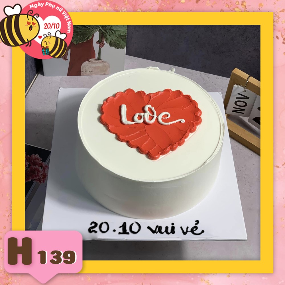 Bánh kem phụ nữ 20/10 H139