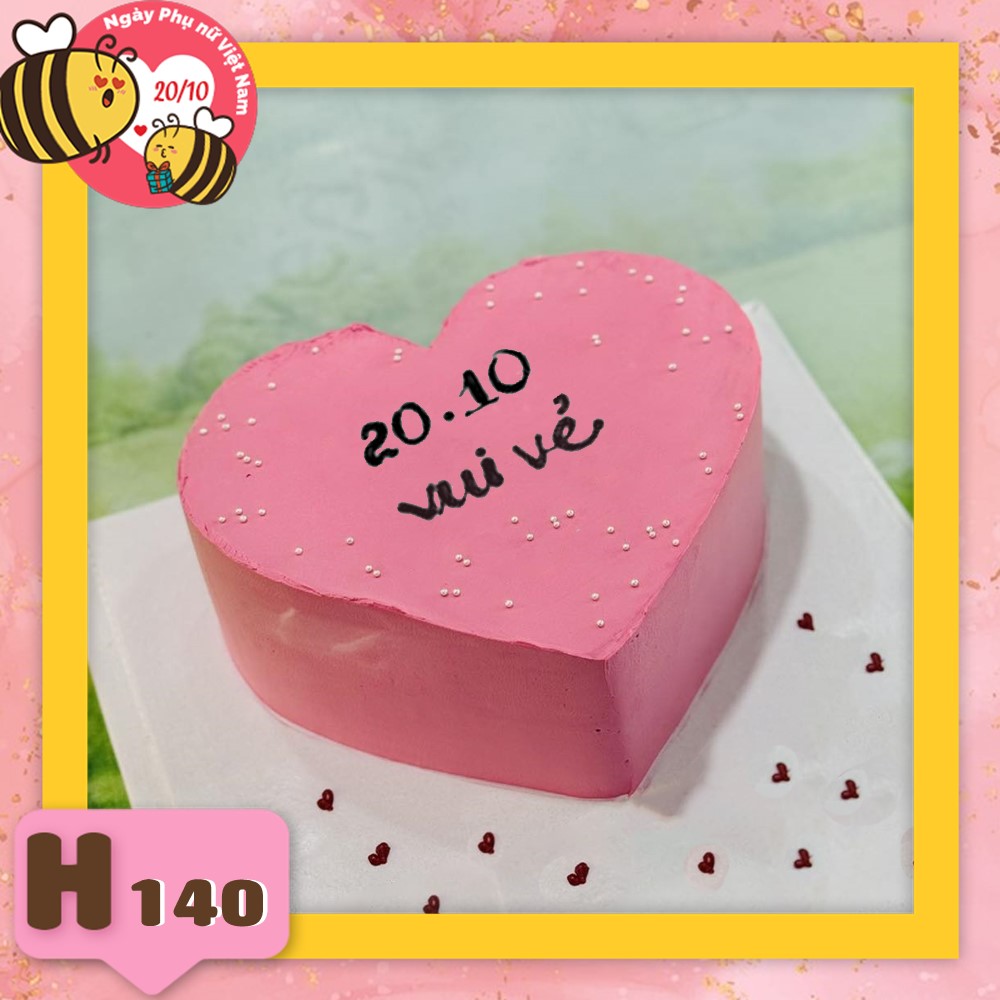 Bánh kem phụ nữ 20/10 H140