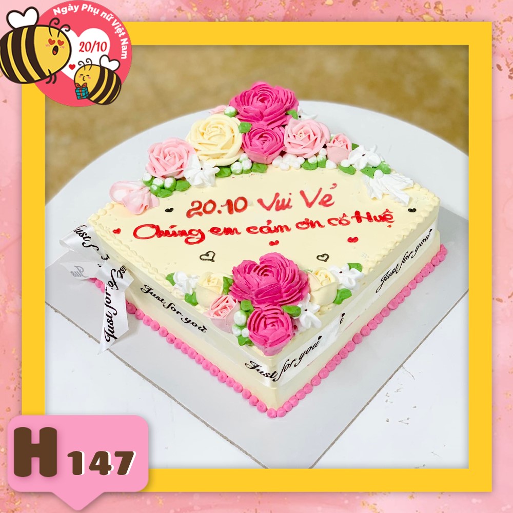 Bánh kem phụ nữ 20/10 H147