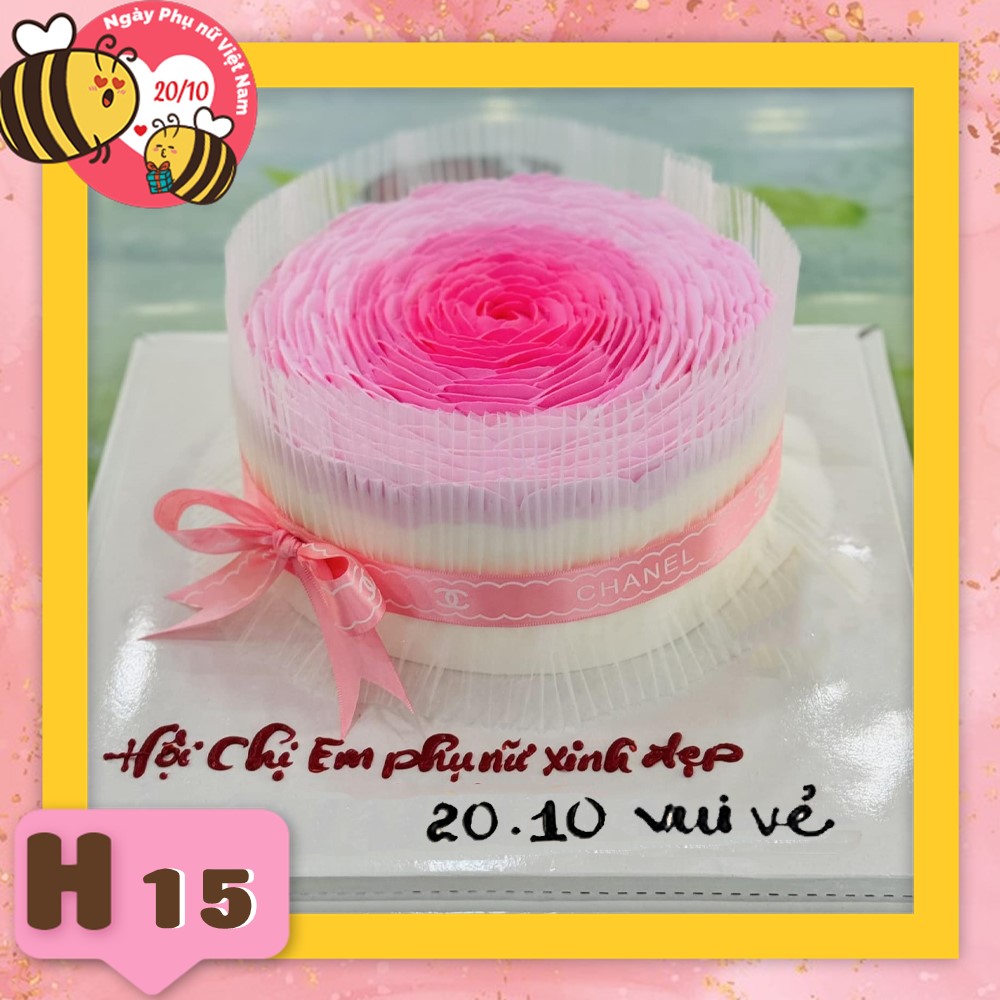 Bánh kem phụ nữ 20/10 H15