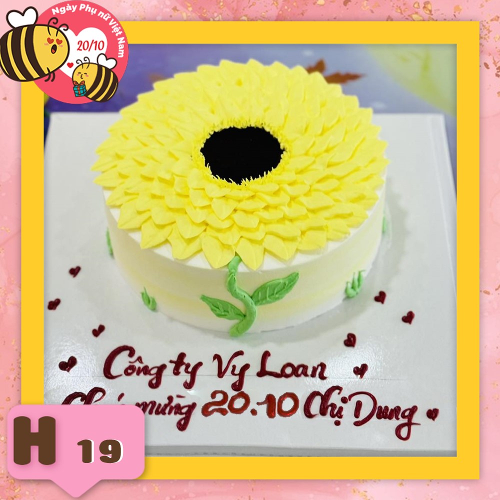 Bánh kem phụ nữ 20/10 H19