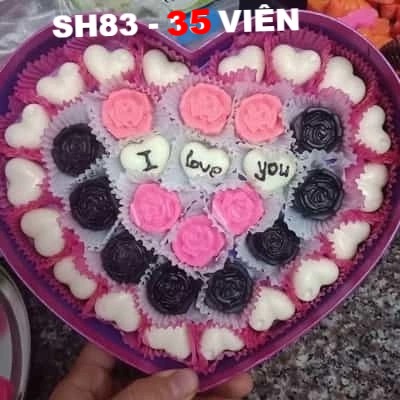 [SH0183] Hộp socola tình yêu tặng ngày lễ valentine 35v