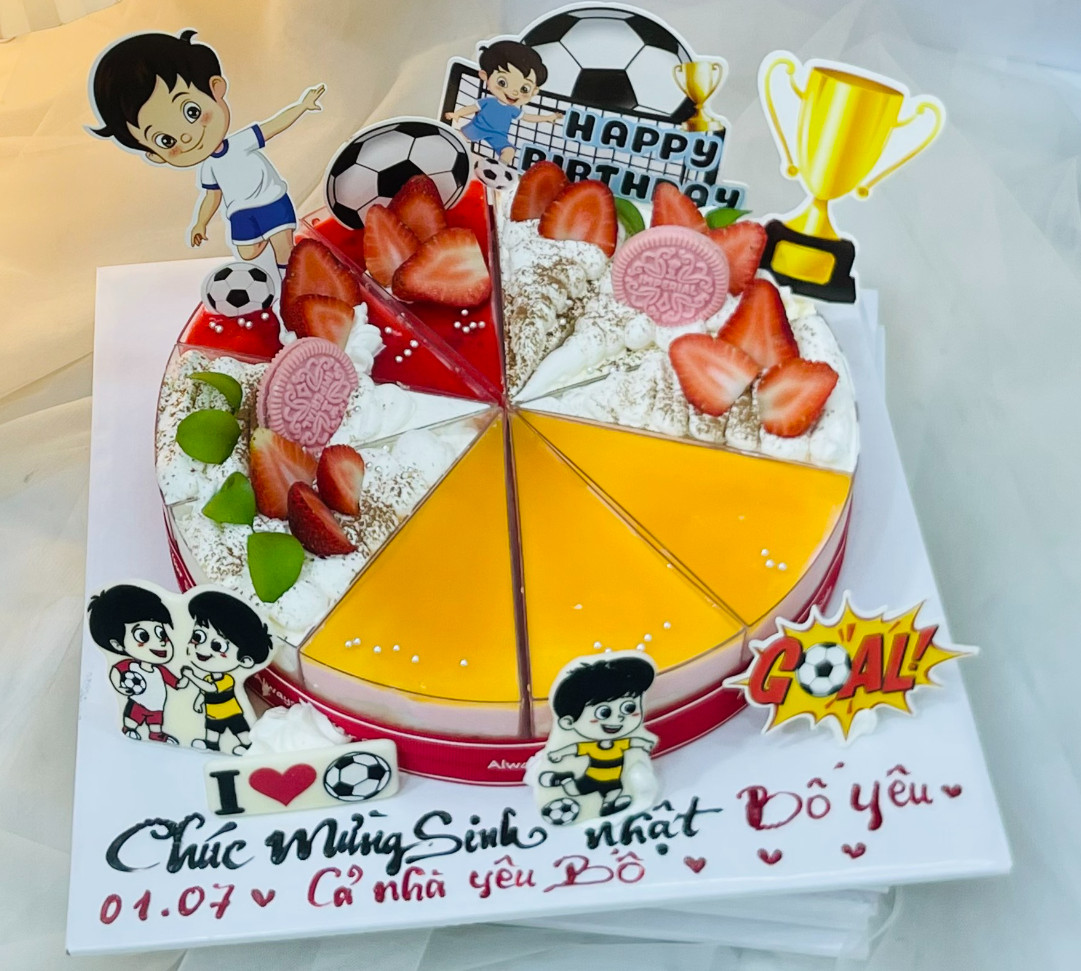 DA17 Bánh kem mix vị trái cây