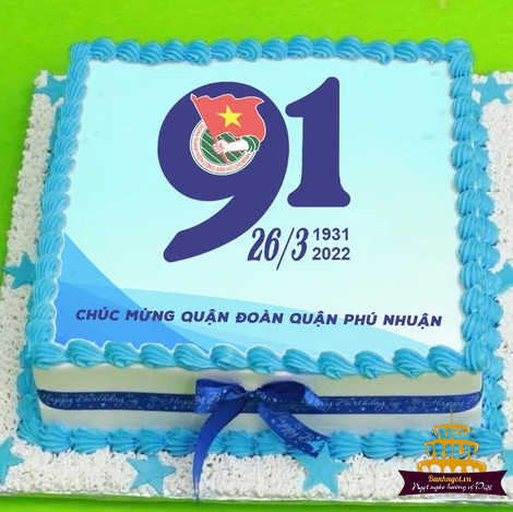 Bánh kem 95 năm thành lập Đoàn