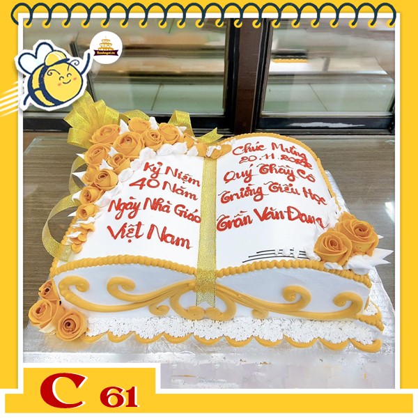 Bánh kem tặng thầy cô quà ngày nhà giáo Việt Nam 20/11 C61