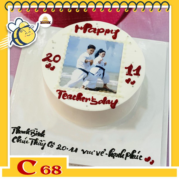 Bánh kem tặng thầy cô quà ngày nhà giáo Việt Nam 20/11 C68