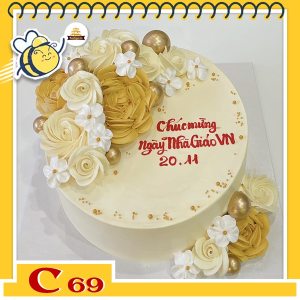 Bánh kem tặng thầy cô quà ngày nhà giáo Việt Nam 20/11 C69