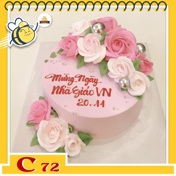 Bánh kem tặng thầy cô quà ngày nhà giáo Việt Nam 20/11 C72
