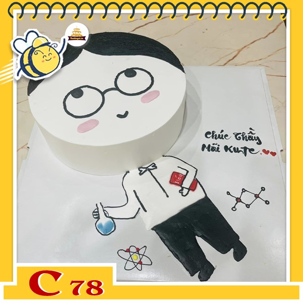 Bánh kem tặng thầy cô quà ngày nhà giáo Việt Nam 20/11 C78