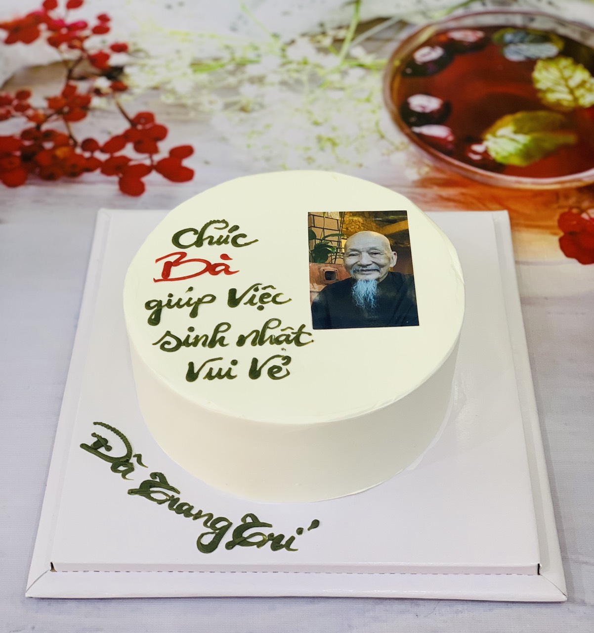 Bánh sinh nhật in hình