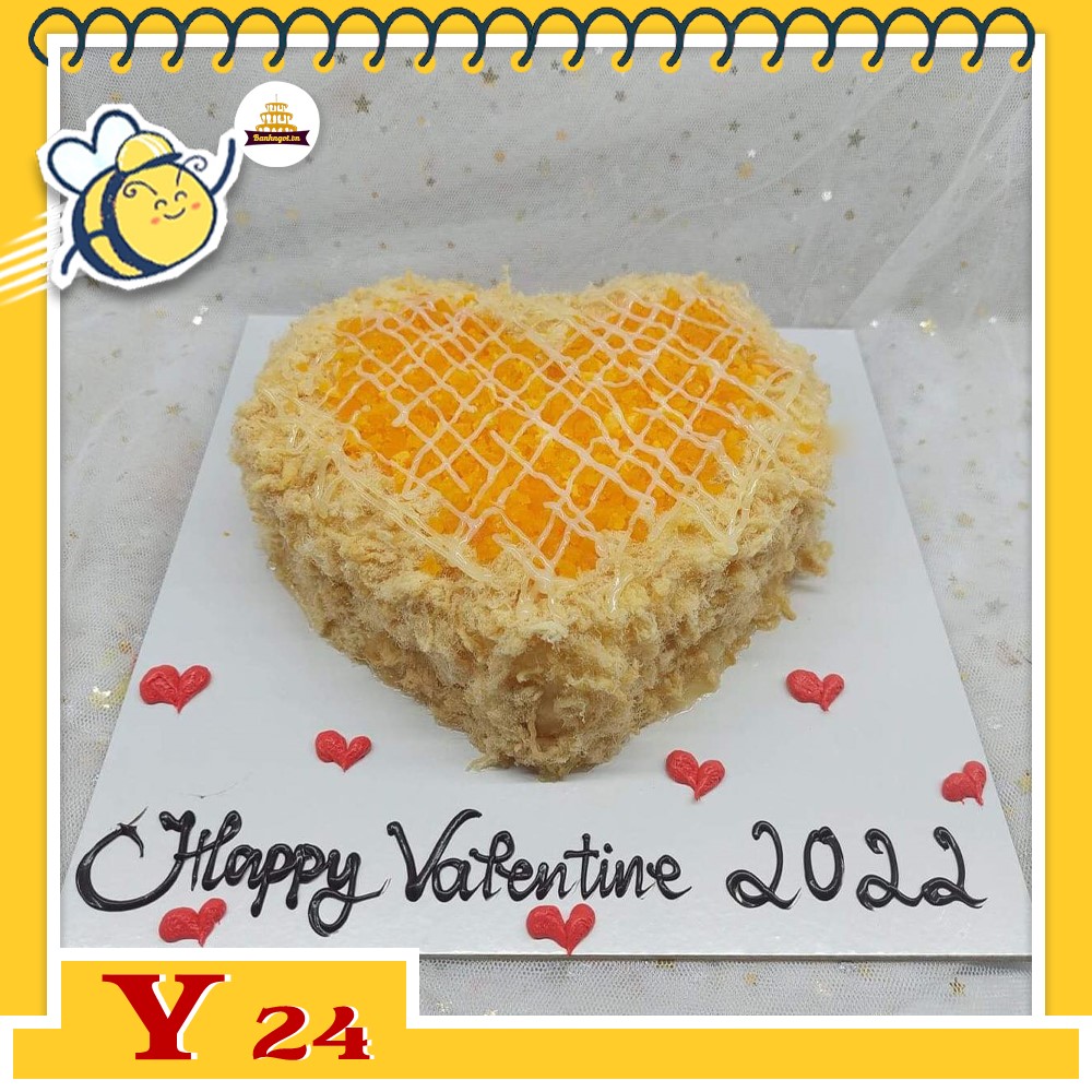 Bánh sinh nhật trứng muối Y24 bông lan trứng muối ngon