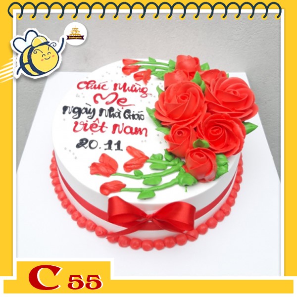 Bánh kem tặng thầy cô quà ngày nhà giáo Việt Nam 20/11 C55