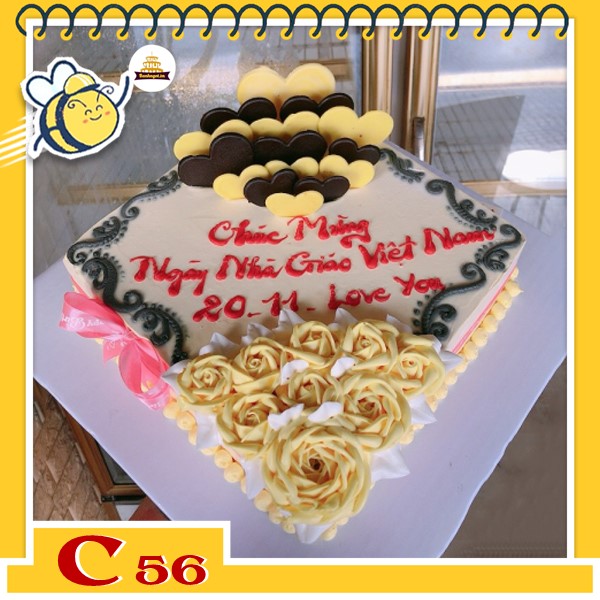 Bánh kem tặng thầy cô quà ngày nhà giáo Việt Nam 20/11 C56