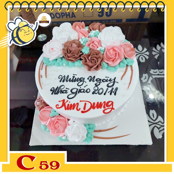 Bánh kem tặng thầy cô quà ngày nhà giáo Việt Nam 20/11 C59