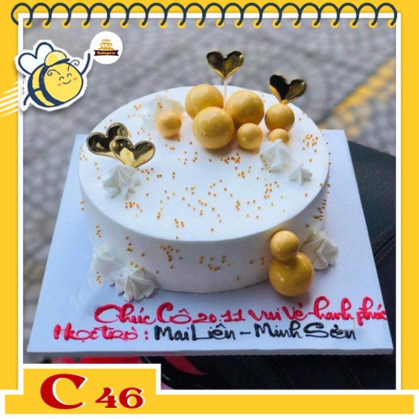 Bánh kem tặng thầy cô quà ngày nhà giáo Việt Nam 20/11 C46