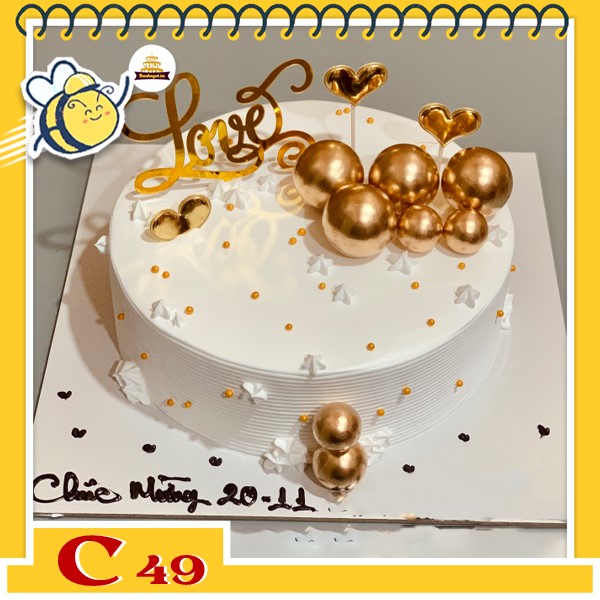 Bánh kem tặng thầy cô quà ngày nhà giáo Việt Nam 20/11 C49