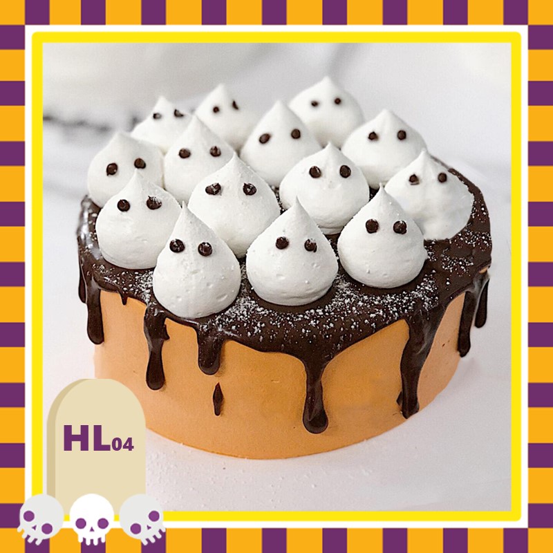 Bánh kem Halloween HL04