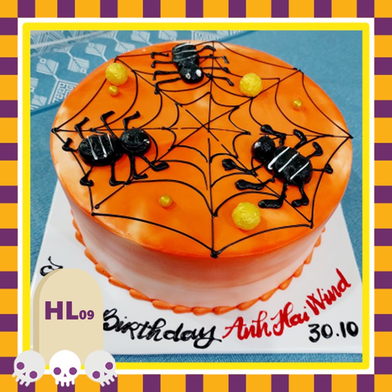 Bánh kem Halloween HL09