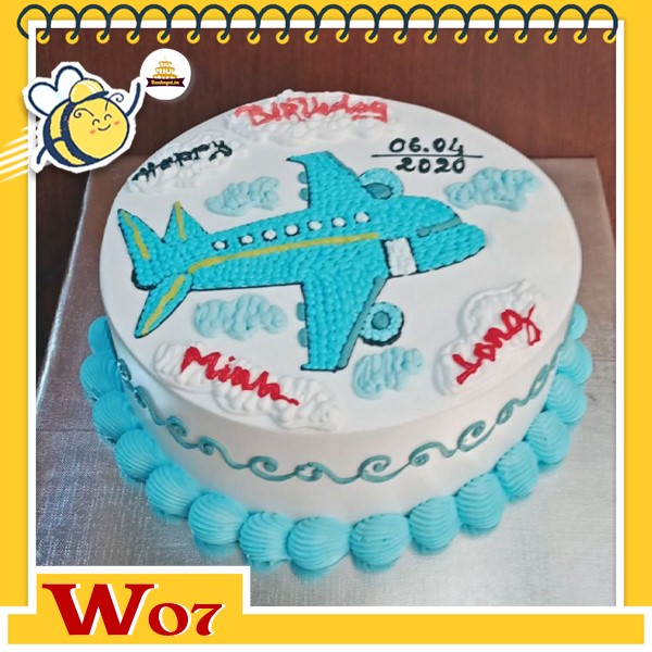 Với yếu tố thời trang và hiện đại, bánh kem máy bay W07 chắc chắn sẽ làm quà tặng sinh nhật của bạn trở nên đặc biệt hơn rất nhiều. Hãy đến ngay để chiêm ngưỡng cùng thưởng thức những trải nghiệm thú vị với bánh kem tuyệt vời này!