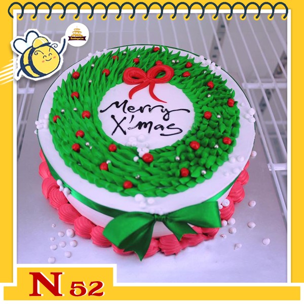 Bánh kem noel đẹp mừng giáng sinh N52