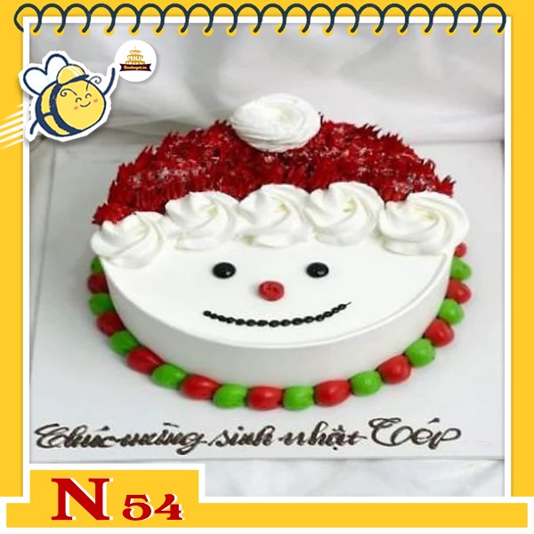 Bánh kem noel đẹp mừng giáng sinh N54